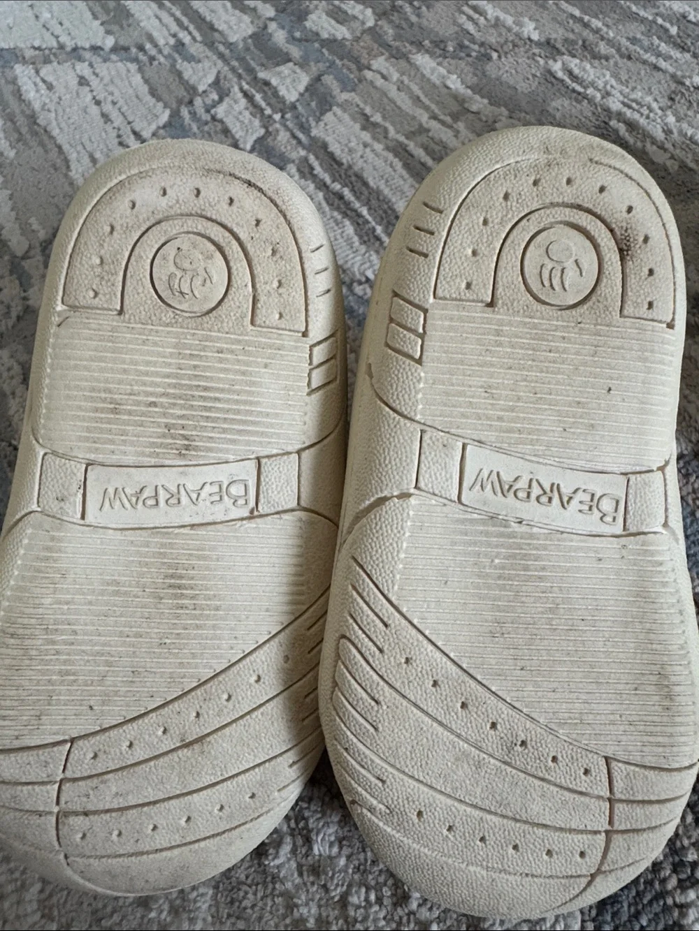 BearPaw Toddler Hook-and-Loop Sneakers in Tan Brown